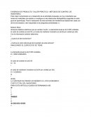 EVIDENCIA DE PRODUCTO: TALLER PRÁCTICO - MÉTODOS DE CONTROL DE INVENTARIO