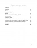 Economía no formal en Honduras