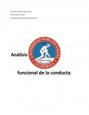 Psicopatología del niño y del adolescente. Analisis funcional de la conducta