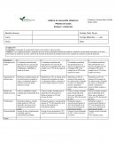 Rúbrica para evaluación formativa
