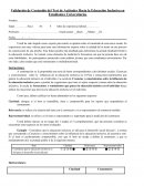 Validación de Contenido del Test de Actitudes Hacia la Educación Inclusiva en Estudiantes Universitarios