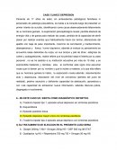 CASO CLINICO DEPRESION Paciente de 17 años de edad