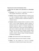 Preguntas para el examen de Antropología Jurídica