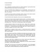 Ladron del sabado ensayo