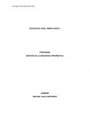 GESTION DE LA SEGURIDAD INFORMATICA