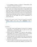 ¿Es la estrategia de Amanco un ejemplo de “Responsabilidad Social Corporativa” o “Interés Propio Corporativo”?