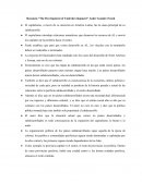 Resumen "Development of Underdevelopment" de Andre Gunder Frank