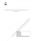 Apunte oferta individual y de mercado