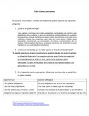 Gastos personales hormiga taller