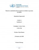 Simulación Empresarial CASO # 4 “GOOGLE”