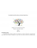 PLANIFICACION ANUAL DE MATEMÁTICA