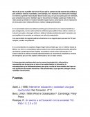 Internet en educación y sociedad: una gran oportunidad