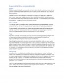 Esquematización y conceptualización