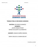 Recursos humanos empresa: PITAGORAS SRL