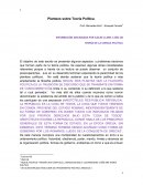 TEORÍA DE LA CIENCIA POLÍTICA