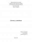 Conicas cuadraticas
