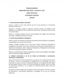 Activdades Procesos químicos