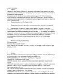Casos clinicos, Dirofilaria immiitis