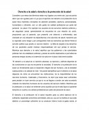 Derecho a la salud y derecho a la protección de la salud