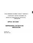 APPLE | UN CASO EMPRESARIAL DE ÉXITO EN INNOVACIÓN | GESTIÓN DE LA INNOVACIÓN