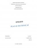 PLACAS TECTONICAS