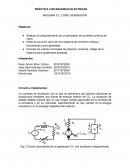 PRÁCTICA 5 DE MÁQUINAS ELÉCTRICAS MAQUINA CC. COMO GENERADOR