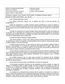 Información Financiera. Empresa comercializadora