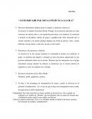 Análisis grupal de la película "La ola"