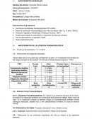 INFORME FONOAUDIOLÓGICO