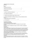 Decisiones estratégicas del area de operaciones