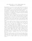 La adicción de los videojuegos es realmente un problema?