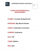 II FORO DE INTEGRACION AL BICENTENARIO