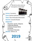 Practica N°3: Formas Solidas: Polvos de uso externo talco antisudoral