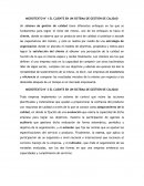 MICROTEXTO N°1 EL CLIENTE EN UN SISTEMA DE GESTIÓN DE CALIDAD