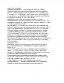 ¿Que es el Universo?