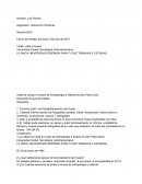 Visita de campo al museo de Antropología e Historia de San Pedro Sula. Desarrollo de guía de trabajo