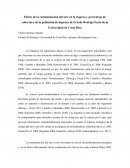 Efecto de la contaminacion del aire en los liquenes