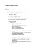 Esquema capitular tentativo