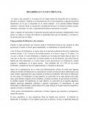 DESARROLLO Y ETAPA PRENATAL