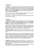 Conceptos de America