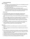 Recomendaciones para tu salud física