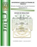 Estados de Resultados Grupo Bimbo S.A.B. de C.V