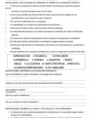 EXAMEN CORRESPONDIENTE AL SEGUNDO TRIMESTRE DE ESPAÑOL TERCER GRADO