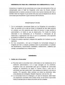 CEREMONIA DE PASO DEL COMUNIDAD DE CAMINANTES AL CLAN