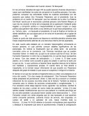 Comentario del Cuento Literario “El Banquete”