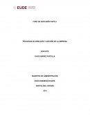 PROCESOS DE DIRECCIÓN Y GESTIÓN DE LA EMPRESA