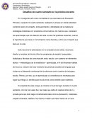 Desafíos de cuarto semestre en la práctica docente