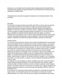 MANEJO DE LOS ELEMENTOS DE LABORATORIO EN MEDICIONES GRAVIMETRICAS Y VOLUMETRICAS USANDO ALGUNOS CONCEPTOS ESTADÍSTICOS APLICADOS EN LOS ANÁLISIS EN LABORATORIO