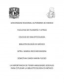 LA IMPORTANCIA DE TENER HABILIDADES SOCIALES PARA ESTUDIAR LA BIBLIOTECOLOGÍA EN MÉXICO