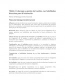 Liderazgo y gestión del cambio. Las habilidades directivas para la innovación